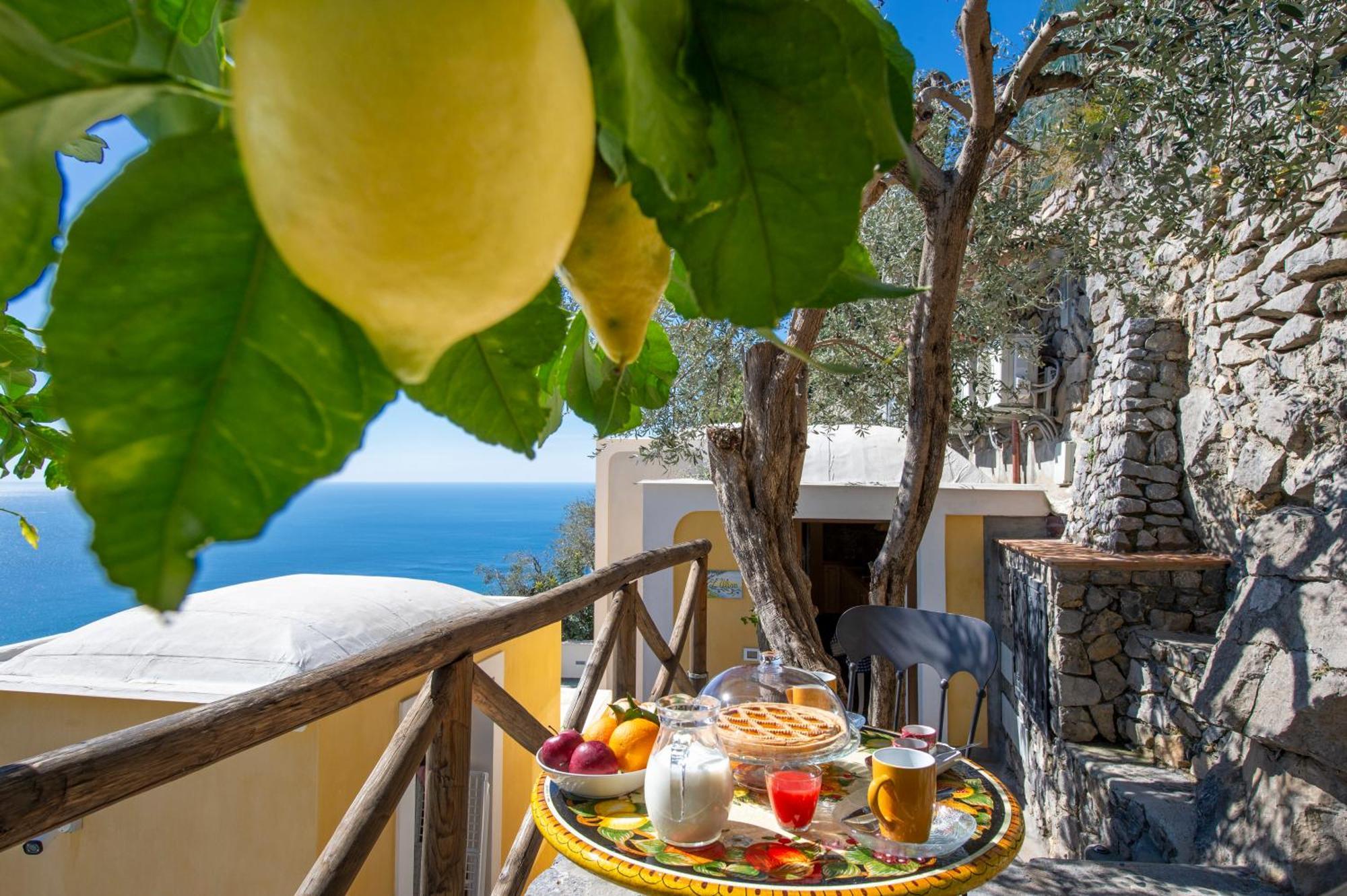 Villa Le Contrade à Furore Extérieur photo