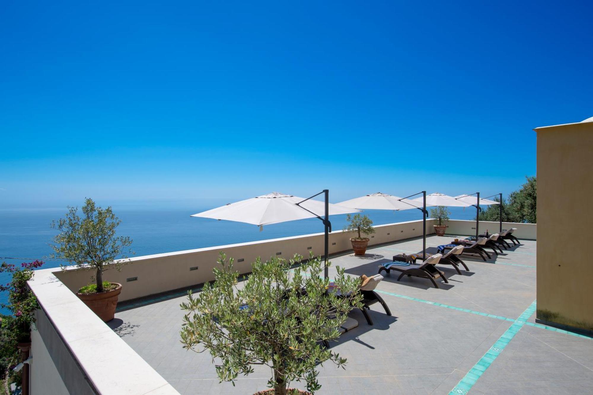 Villa Le Contrade à Furore Chambre photo
