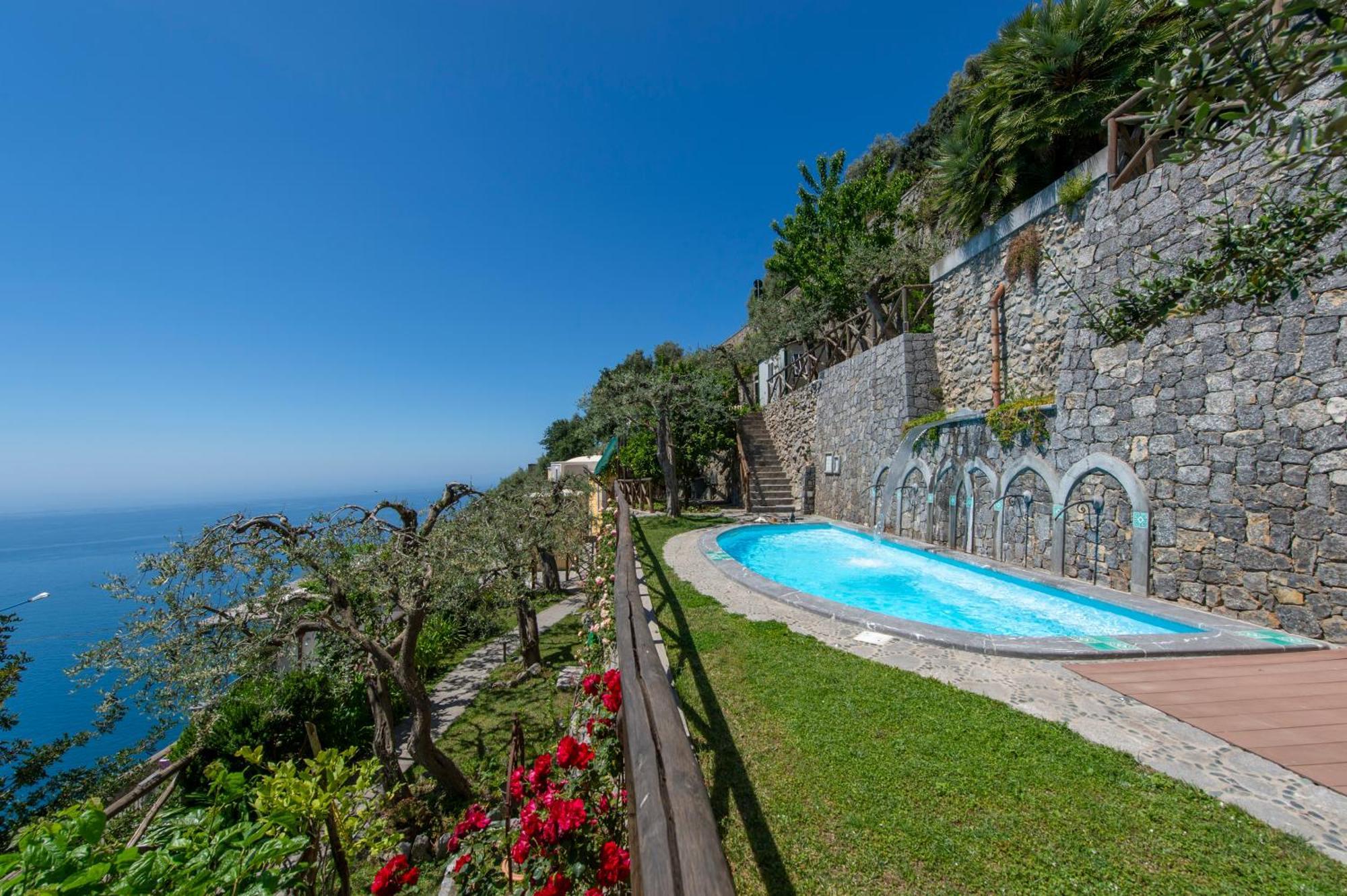 Villa Le Contrade à Furore Chambre photo