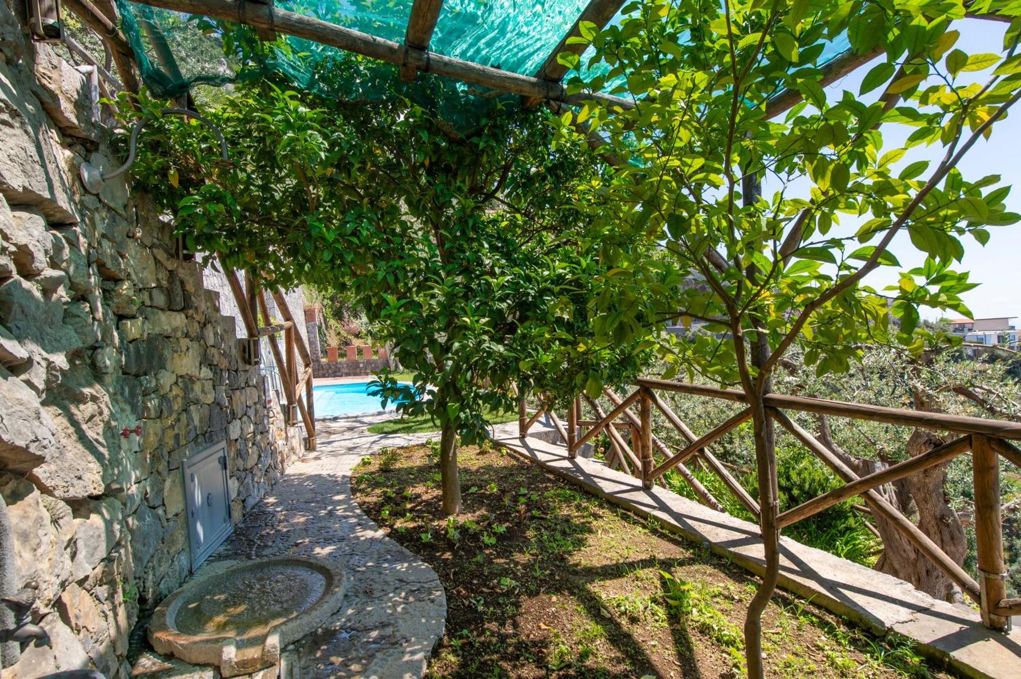 Villa Le Contrade à Furore Chambre photo