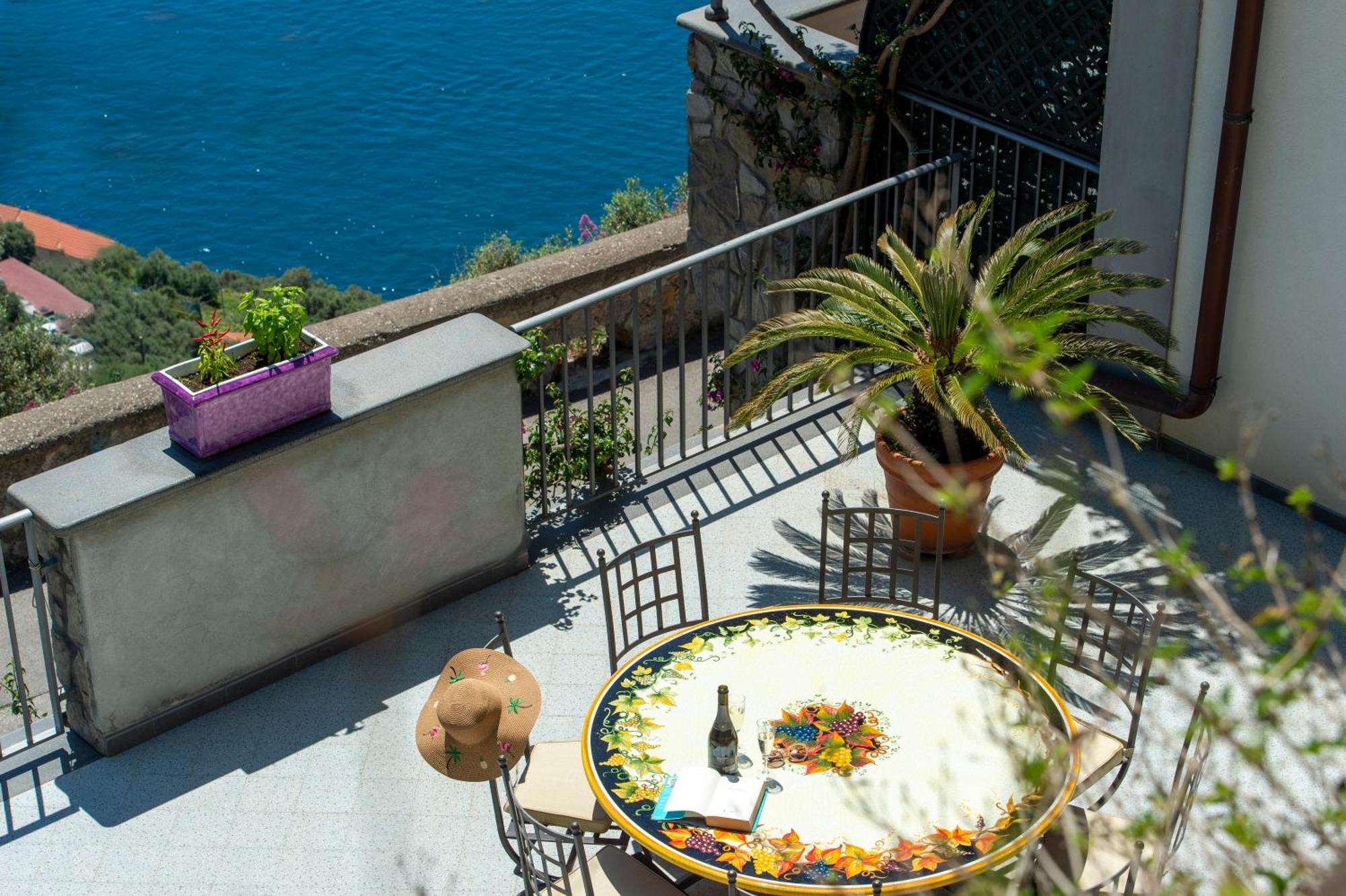 Villa Le Contrade à Furore Chambre photo