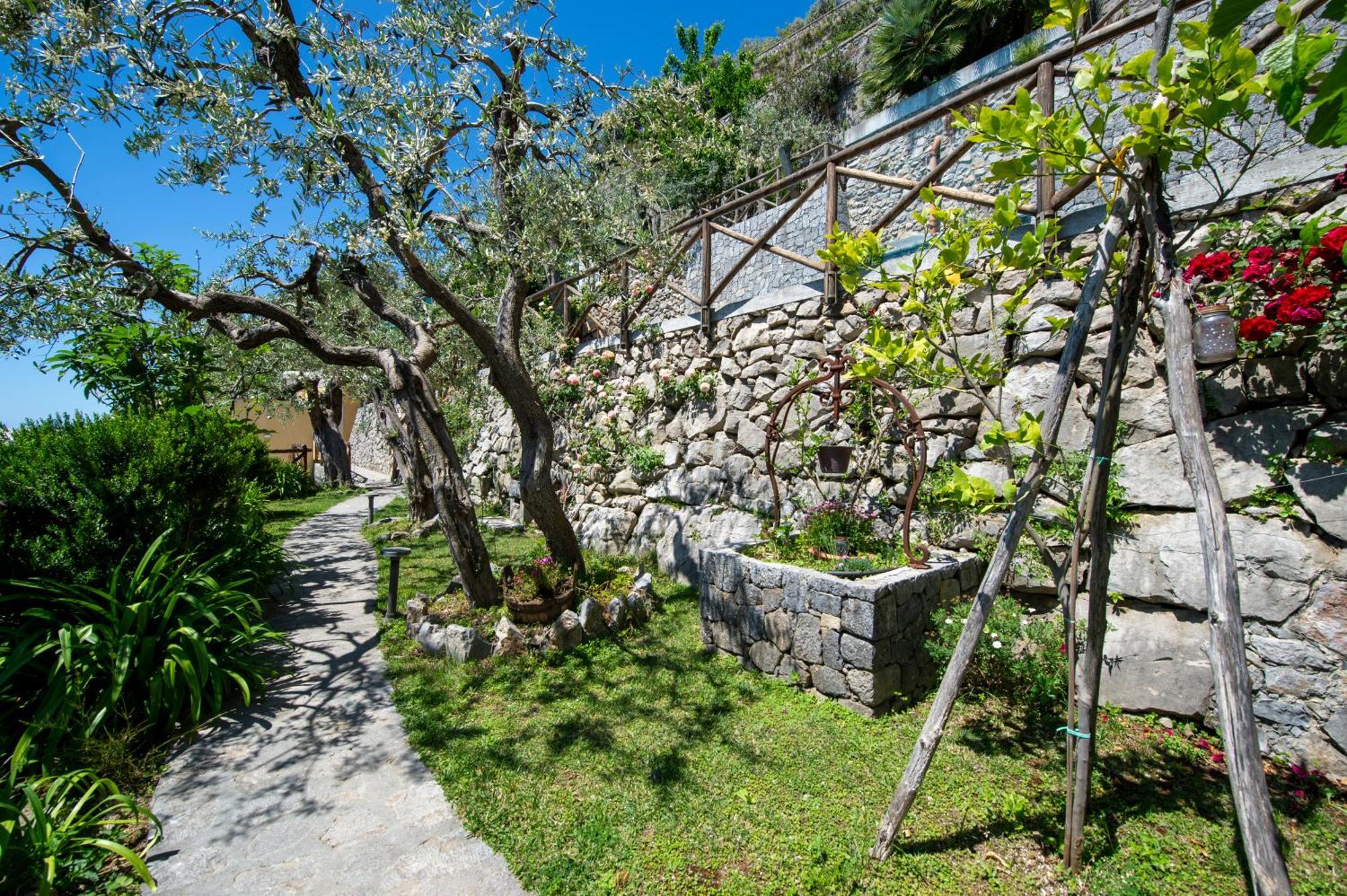 Villa Le Contrade à Furore Chambre photo